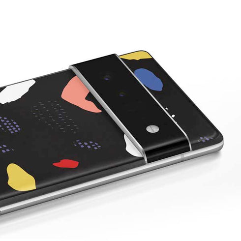 Dark Color Pop Google Pixel 6 Skin